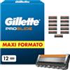 Gillette Proglide 12 Lamette Gillette da Barba di Ricambio per Rasoio Barba M...