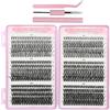 VEGCOO 600 Pezzi Ciglia Finte Ciuffetti, 30D40D50D Ciuffetti Ciglia Finte, Ki...