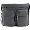 Mandarina Duck Md 20 P10qmtx6, Borsa a Tracolla Donna, Grigio Steel, 32x28x10...