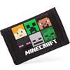 MINECRAFT Portafogli Bambini gioco Black o Green Creeper Greats Borsellino On...