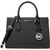 Michael Kors Sheila, Borsa a tracolla da donna di dimensioni medie, nero