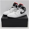 Nike DQ8426-109 Nike Air Jordan 1 Mid Summit bianco grigio neutro (uomo)