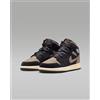 Jordan IB7053-002 Nike GS Air Jordan 1 Mid SE nero grigio oliva