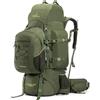 TRIPOLE Colonel 90L Zaino da Viaggio e Trekking per Uomo e Donna - Zaino 90 L...