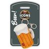 Trudi Birra Portachiavi Peluche portachiavi, idea regalo, gadget turistico Fo...