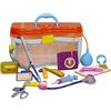 B. toys Wee MD, kit medico giocattolo con valigetta, 14 pezzi | Set da 14 con stetoscopio, termometro, cercapersone, cartellina e accessori per gioco di ruolo del dottore, 18+ mesi