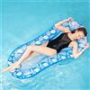 YIHELU Materassino Gonfiabile per Piscina, Mare Adulti con Rete, Amaca con Po...