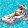LUVTOY Materassino Gonfiabile Mare con Schienale Regolabile, Gonfiabili Pisci...