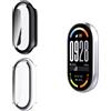 Natbok 2 Pezzi Custodia Cover per Xiaomi Smart Mi Band 10 Pellicola Protettiv...