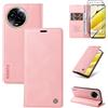 Beajew Cover per Realme 11 5G/Realme11X 5G, 2X Vetro TemperatoPremium PU Pell...