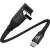 UseBean Cavo USB C a USB C Corto 30CM, 90 Gradi Cavo USBC 3.2 Gen 2x2 20Gbps Trasferi...