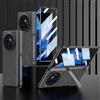 COQUE Custodia Vivo X Fold3 Pro, Copertura in Pelle Sottile con Supporto per ...