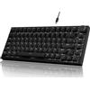 YINDIAO Ajazz AK820 Tastiera Meccanica con Manopola,Layout ANSI 75%,Tastiera ...