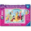 Ravensburger Puzzle Disney Princess, 100 Pezzi XXL Puzzle Bambini 6 Anni, C...