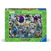 Ravensburger Puzzle 1000 Pezzi, Minecraft Mobs Puzzle Adulti +14 anni, 70 x ...