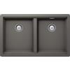 SCHOCK - Lavello Cucina 'GALAXY N200U Silverstone, 732x438 | Interno Vasche 694X400; Lavello 2 Vasca Cristadur; Abbinabile con Miscelatori; Piani Cottura e Forni