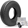 ECOVELO Ecovelò 1 Pneumatico 4.80/4.00-8 Rinforzato 4PR Gomme Copertone per Ruote Carrello Rimorchio da Barca