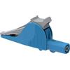 Electro PJP 5066-IEC-CD1-Bl morsetto a coccodrillo connettore 4 mm CAT III 1000 V, CAT IV 600 V, blu