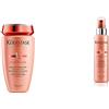 KERASTASE Kérastase | Discipline, Shampoo Lisciante & Anti-Crespo, Per Capelli Indisciplinati & Sensibilizzati, Senza Solfati, 250 ml & Discipline, Spray Anti-Crespo & Umidità Fluidissime, 150 ml