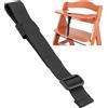 Your Day Mate Cinghia inguinale per seggiolone, 1 pezzo, in nero, cinghia compatibile con H...