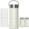 KEKHEALTH Refrigeratore premium per latte materno in acciaio inox da 650 ml, ...