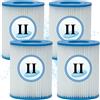 Denkmsd Cartuccia filtrante Tipo II, per Bestway 58094 Cartuccia filtrante p...
