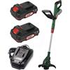 Parkside PRTA 20Li Tagliaerba senza fili con 2 x batterie 2 Ah + caricatore, ...
