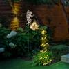 Comius Sharp Lanterne Solari da Esterno, Lampade Solari da Giardino in Metallo, IP65 Imper...