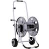 Claber Metal 60, carrello avvolgitubo manuale da giardino in metallo