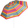 Ombrellone Da Spiaggia, 220 Cm, Antivento, Tetto Ventilato, Palo Da 28-32 Mm, Pr