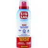ZIG - ZAG ZIG ZAG Repellente, Zanzare, Spray Antizanzare, Spray Corpo Insettivia Inodor...