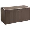 Amazon Basics Baule da esterno per organizzare e conservare, capienza da 375 ...
