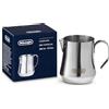 De'Longhi DLSC060 Milk Frothing Jug, Bricco per Montare il Latte con Comoda I...