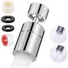 LightBeacon Aeratore Rubinetto Cucina, 360° Girevole Aeratore Rubinetto, Lave...
