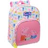 safta PEPPA PIG BABY PIG Zaino Scuola Animato per Bambini, Adattabile al Trolley, ...