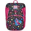 SJ GANG STYLE JAM GANG Zaino Scuola Microlight, Rosa, Colorful Panda, Monosco...
