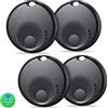 Focenat 4 Pezzi Tag Tracker,Smart Tracker Tag,Gps tracker,Localizzatore gps,B...