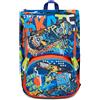 SJ GANG STYLE JAM GANG SJ Gang Zaino Scuola Estensibile, Blu, TrickyLed, Zaino Doppio Scomparto Este...