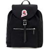 Invicta Zaino a lpino Heritage, Nero, Borsa Donna, Viaggio y Tempo Libero, Ec...