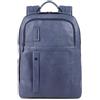 Piquadro Pulse Zaino grande in pelle porta PC 15.6" a due scomparti