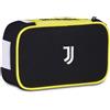 Seven Juventus Astuccio Scuola Quick Case, Nero, Portapenne Completo di Penne...