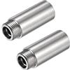MEXRUMI 2 Pezzi Tubo Di Prolunga Per Soffione Doccia 50Mm Braccio Di Estensio...