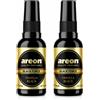 Areon Black Force Vanille Black Spray profumato di qualità, 30 ml
