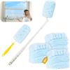 VicBou 32 Pezzi per Swiffer Panni Catturapolvere Ricambi Kit,3D 360° per Swiffer Dus...