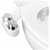 Hibbent Kit doccetta Bidet per WC, dispositivo di acqua calda e fredda che si...