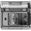 4box Custodia Wide grado di protezione IP55 completa di presa schuko bivalen...
