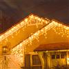 Zorela Luci Natale Esterno Cascata 10M 400 LED Tenda Luminosa Esterno Natale ...