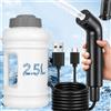 BORDRISE Bidet Elettrico Portatile, 2,5 L Flacone Lgiene Perineale Viaggi e Campeggio ...