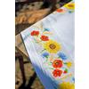Vervaco Tovaglia Punto Croce Con Tela Aida FIORI DI CAMPO Biancheria Da Tavola Set Fai Da Te Creativo Punto Croce Contato Kit ca. 80 x 80 cm Hobby Creativi Adulti Casa Decor Cross Stitch Embroidery