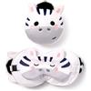 Relaxeazzz Puckator Cuscino da Viaggio con Maschera Relaxeazzz - Bali la Zebra - Animali Dolci